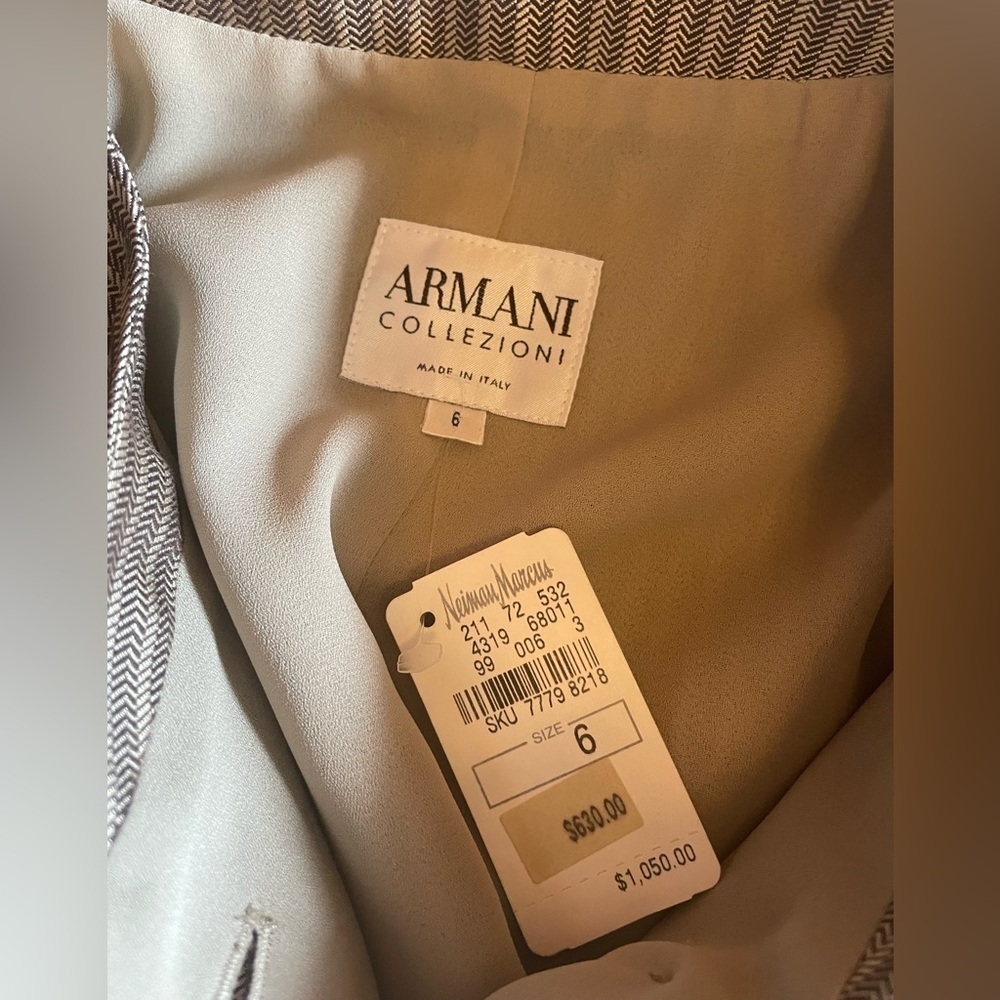 NWT Armani Collezioni blazer - Picture 6 of 11